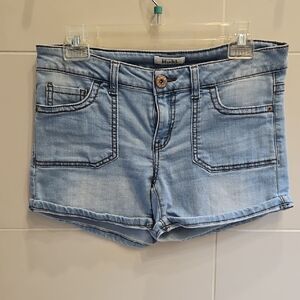 Womens Blue Jean Shorts